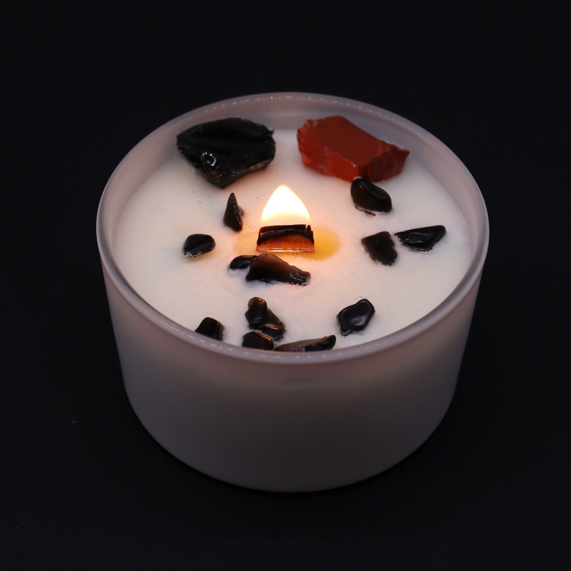Velas de Cristal de Chakra - Chakra Raíz 🧘‍♀️ - 3