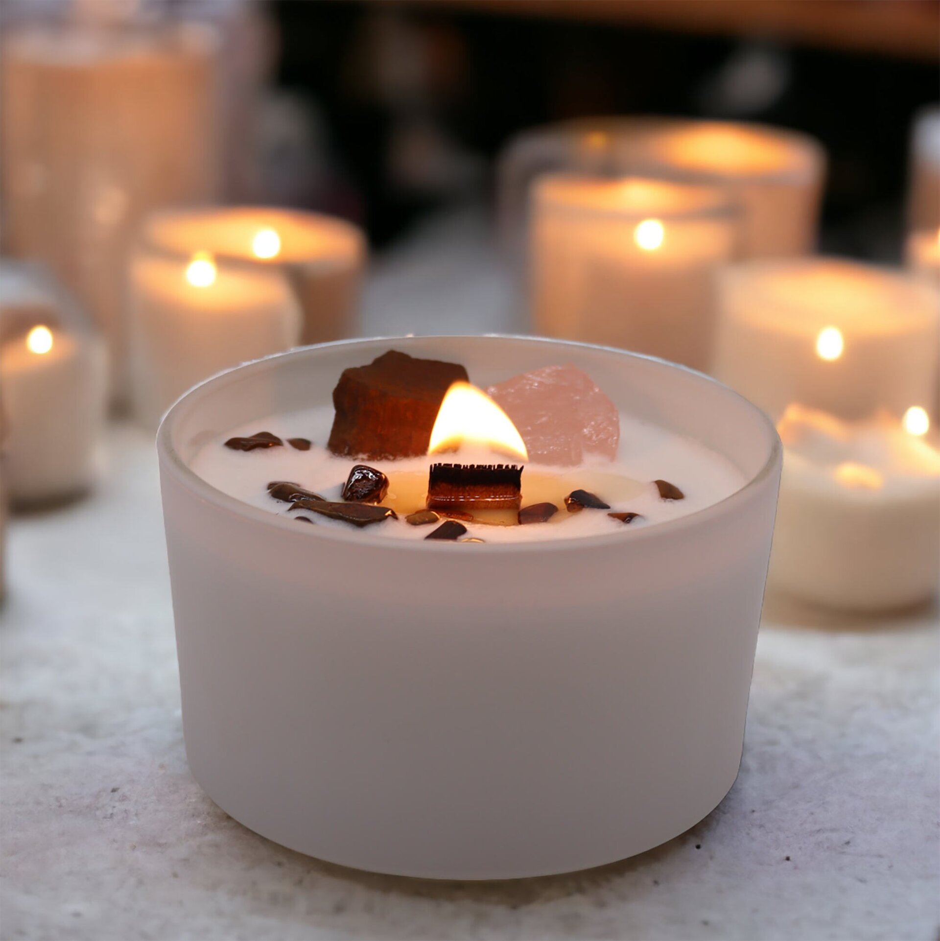 Velas de Cristal de Chakra - Chakra Sagrado 🧘‍♀️ - 6