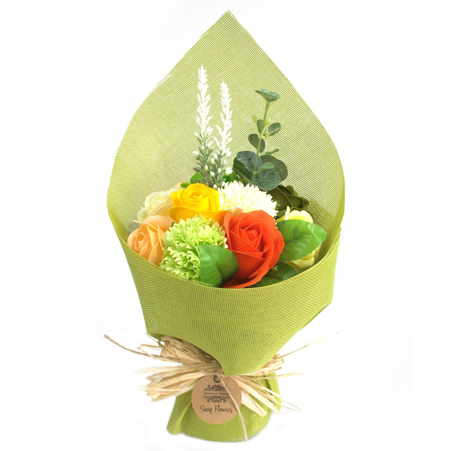 Ramo Flores de Jabón - Verde Y Amarillo 💛​💚​ - 2