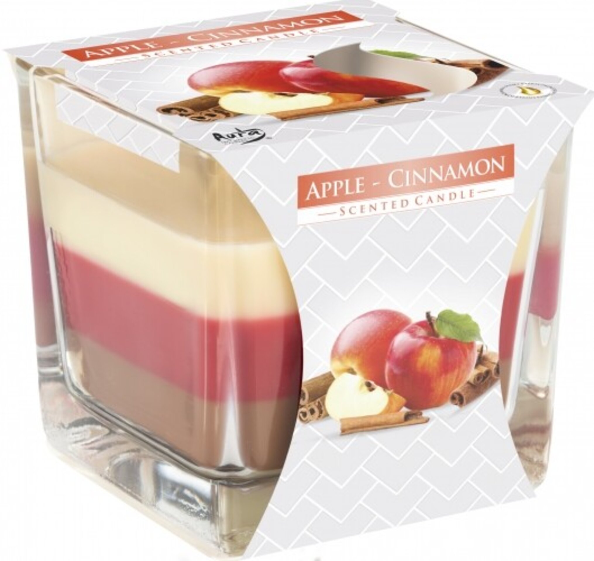 Vela Tarro Arcoíris - Manzana y Canela ​🍎​ - 2